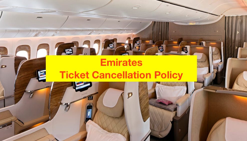 Emirates Cancellation Policy, Fee & Refund, 24 Hours Cancellation