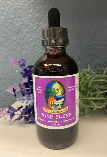 Reduce Stress, Anxiety, Insomnia with Pure Sleep Tincture