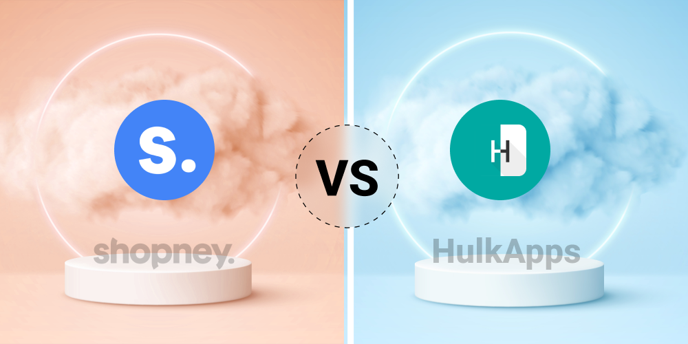 Shopney vs HulkApps Mobile App Builder