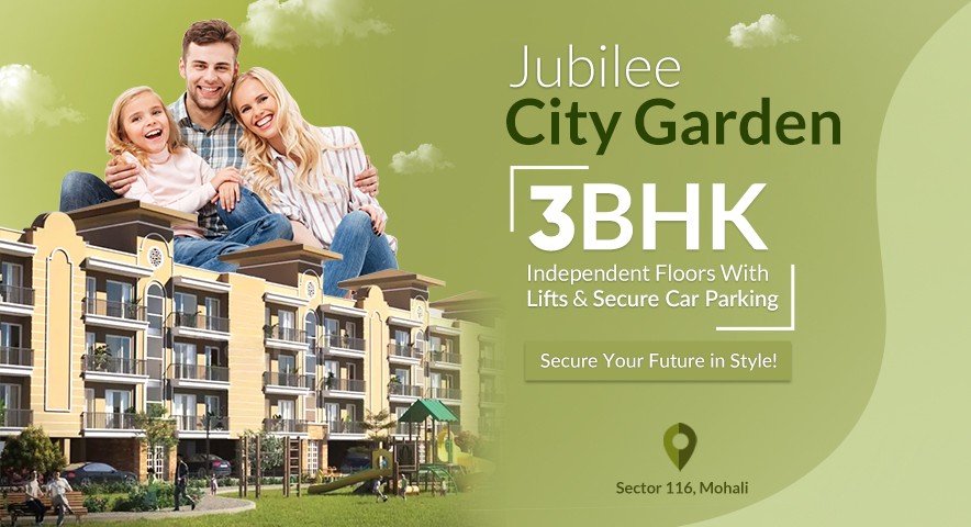 Affordable Flats in Jubilee City Garden, Mohali